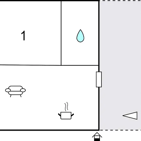 In With Kitchen Apartment